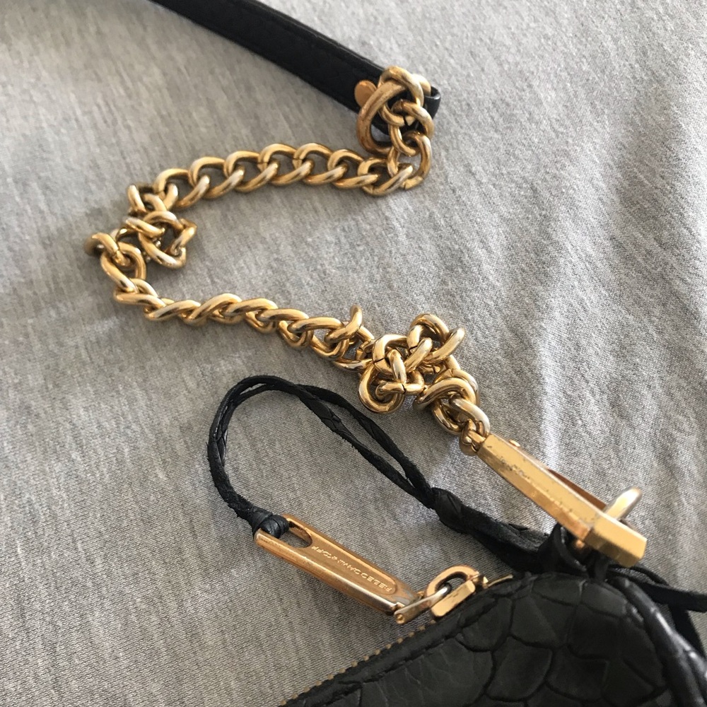Rebecca minkoff crocodile mini MAC crossbody purse - Picture 3 of 7
